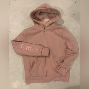 Butter Kids Blush Pink Hoodie